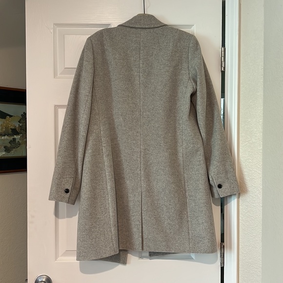 Banana Republic Gray Wool Coat Size Small - Picture 2 of 4